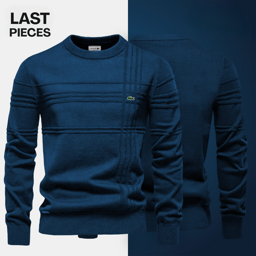 LC Textured Crew Neck Sweater + FREE GIFT